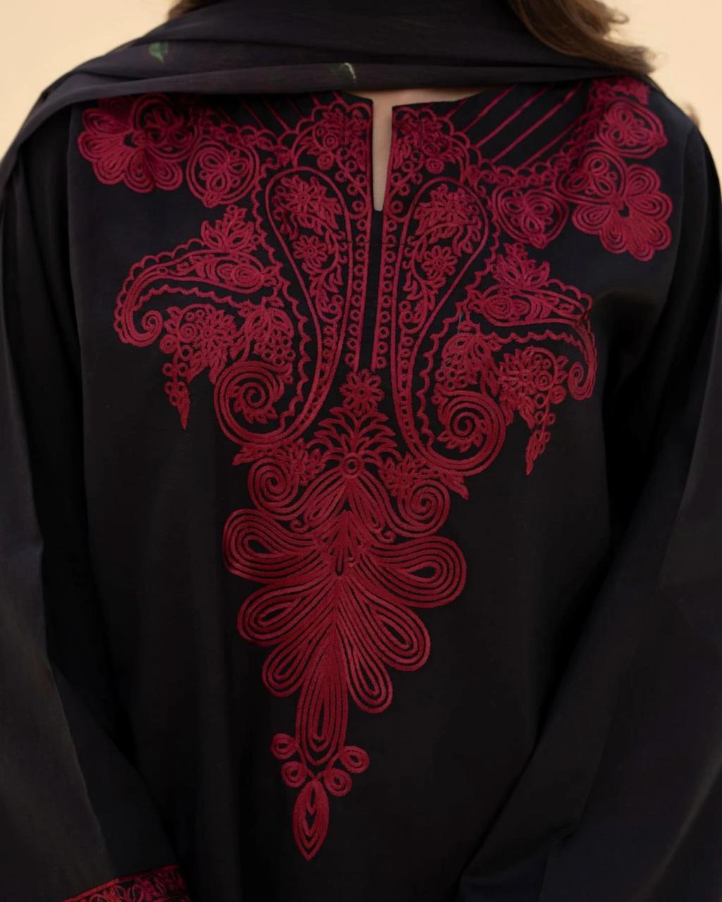 premium Quality embroidered Linen 3pc