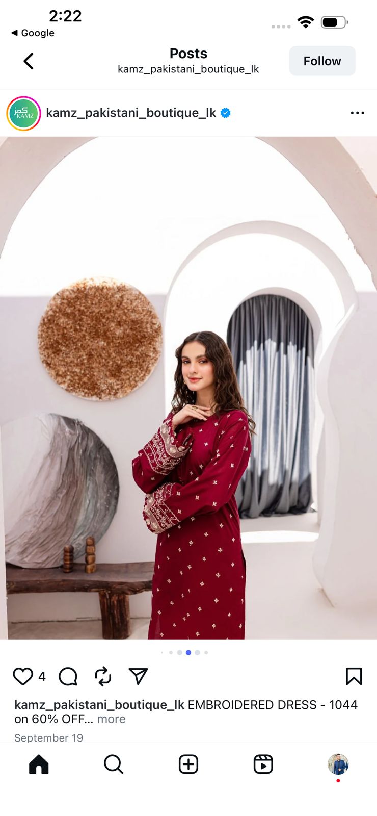 Premium quality Dhanak 2pc fully embroidered