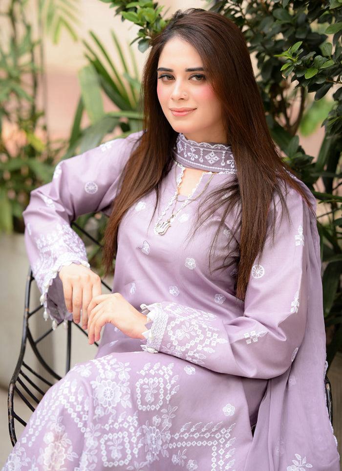 Premium quality Linen 2pc fully Embroidered