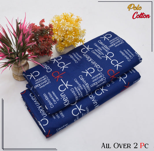 Premium Quality Ladies 2-Pc printed Polo Cotton