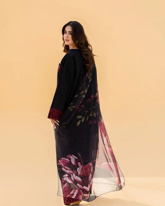 premium Quality embroidered Linen 3pc