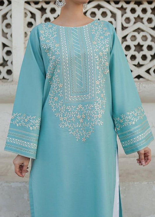 Premium quality linen 2pc embroidered