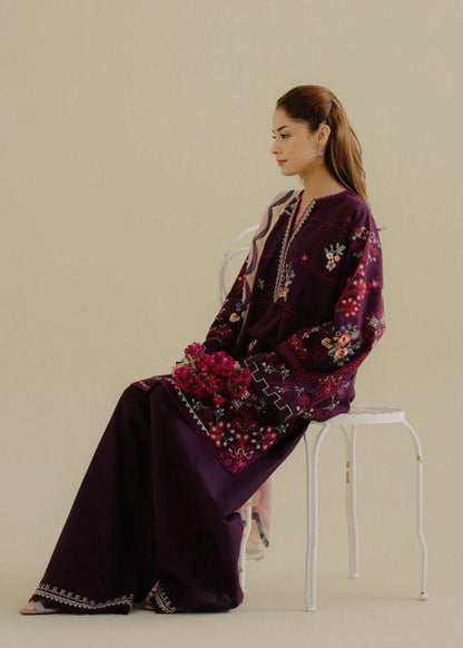 Premium quality linen 2pc embroidered